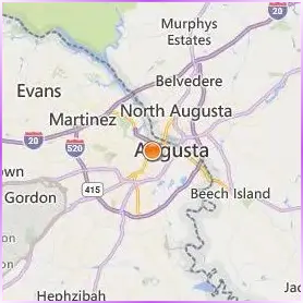 Augusta University Location Map Augusta University Location Map