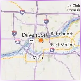 Augustana College Location Map Augustana College Location Map