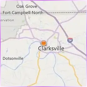 Austin Peay State University Location Map