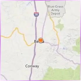 Berea College Location Map Berea College Location Map