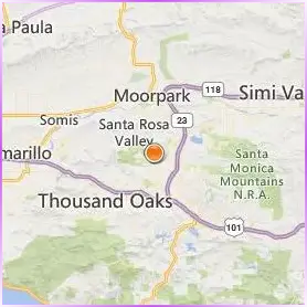 California Lutheran University Location Map California Lutheran University Location Map