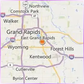 Calvin University Location Map Calvin University Location Map