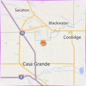 Central Arizona College Location Map