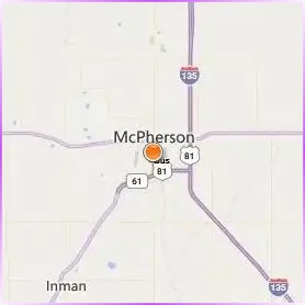 Central Christian College of Kansas Location Map Central Christian College of Kansas Location Map