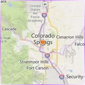 Colorado College Location Map Colorado College Location Map