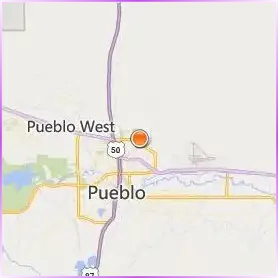 Colorado State University Pueblo Location Map Colorado State University Pueblo Location Map