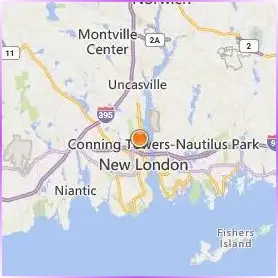 Connecticut College Location Map Connecticut College Location Map