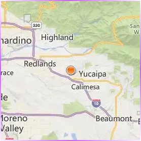 Crafton Hills College Location Map