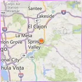 Cuyamaca College Location Map