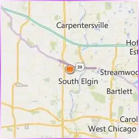 Elgin Community College Location Map