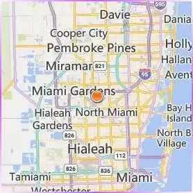 Florida Memorial University Location Map