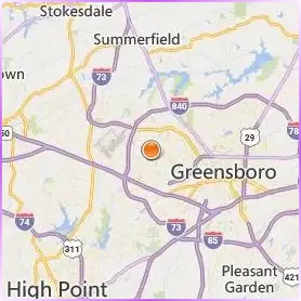 Guilford College Location Map Guilford College Location Map