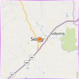 Harding University Location Map