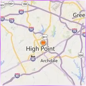 High Point University Location Map High Point University Location Map