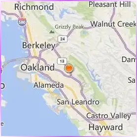 Holy Names University Location Map Holy Names University Location Map