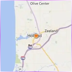 Hope College Location Map Hope College Location Map