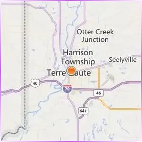 Indiana State University Location Map Indiana State University Location Map