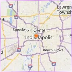Indiana University Purdue University Indianapolis Location Map Indiana University Purdue University Indianapolis Location Map