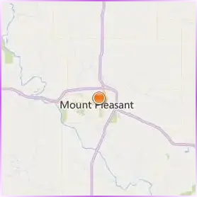 Iowa Wesleyan University Location Map Iowa Wesleyan University Location Map