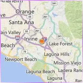 Irvine Valley College Location Map