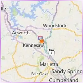 Kennesaw State University Location Map Kennesaw State University Location Map