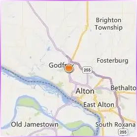 Lewis and Clark Community College Location Map