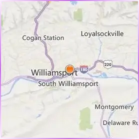 Lycoming College Location Map Lycoming College Location Map