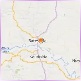 Lyon College Location Map