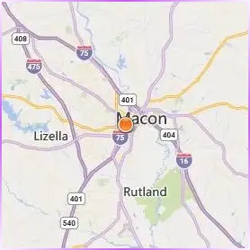 Mercer University Location Map Mercer University Location Map