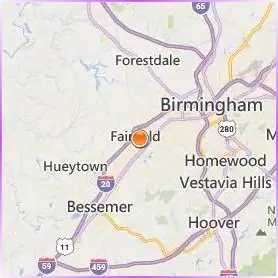 Miles College Location Map Miles College Location Map