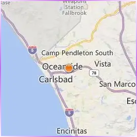 MiraCosta College Location Map