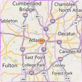 Morehouse College Location Map