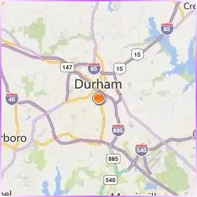 North Carolina Central University Location Map North Carolina Central University Location Map
