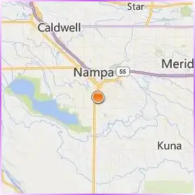 Northwest Nazarene University Location Map