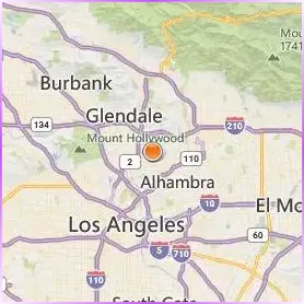 Occidental College Location Map Occidental College Location Map