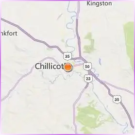 Ohio University Chillicothe Location Map Ohio University Chillicothe Location Map