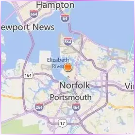 Old Dominion University Location Map Old Dominion University Location Map