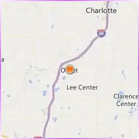 Olivet College Location Map Olivet College Location Map