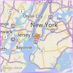 Pace University Location Map