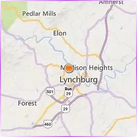Randolph College Location Map Randolph College Location Map
