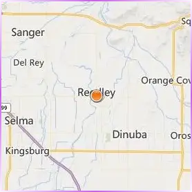 Reedley College Location Map Reedley College Location Map