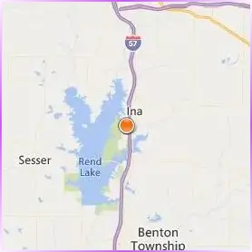 Rend Lake College Location Map
