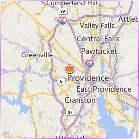 Rhode Island College Location Map