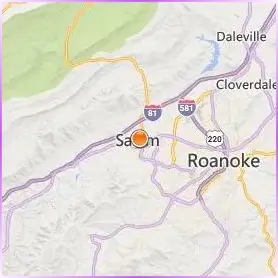 Roanoke College Location Map Roanoke College Location Map