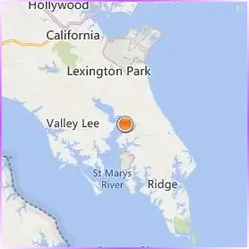 St. Mary's College of Maryland Location Map St. Mary's College of Maryland Location Map