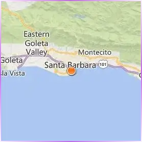 Santa Barbara City College Location Map Santa Barbara City College Location Map