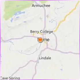 Shorter University Location Map