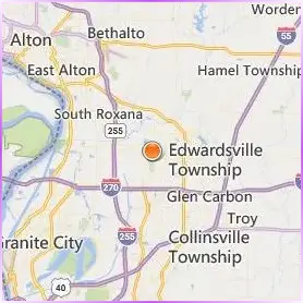 Southern Illinois University Edwardsville Location Map Southern Illinois University Edwardsville Location Map