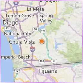 Southwestern College Location Map