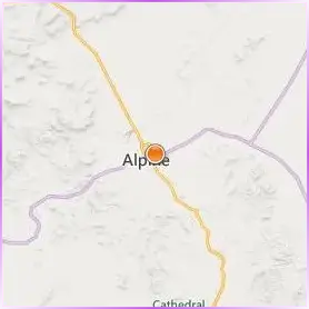 Sul Ross State University Location Map